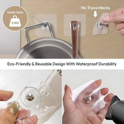 Heavy Duty Adhesive Wall Hooks